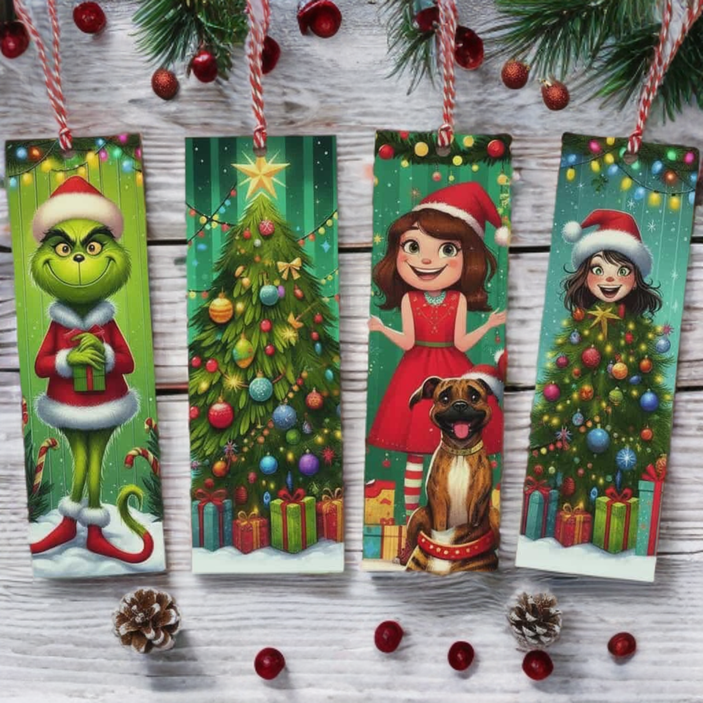Christmas Bookmarks – Holiday Reading Accessories