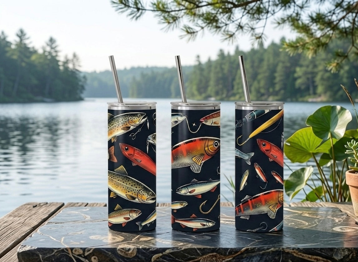 Fishing Lure 20oz Tumbler