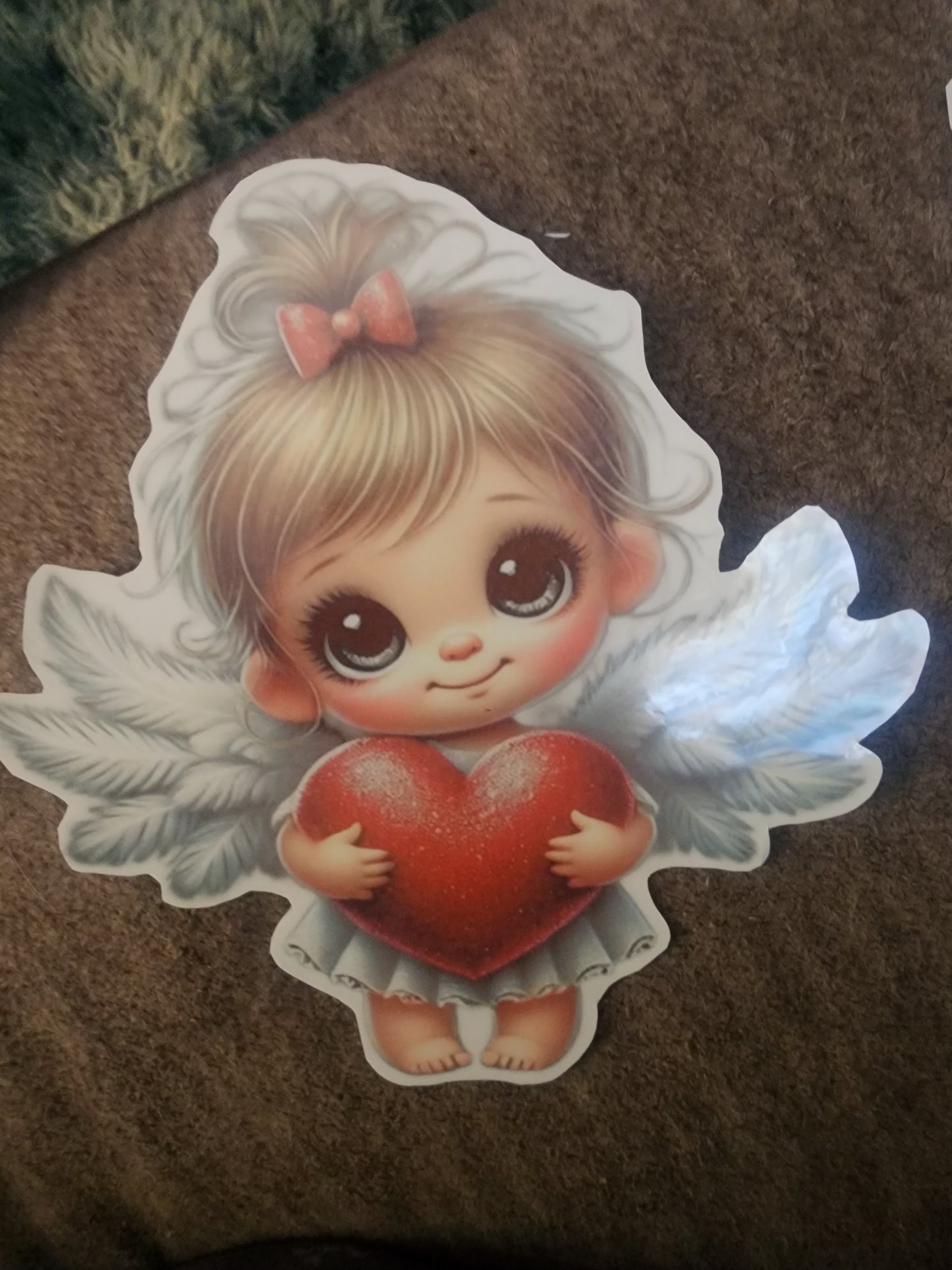 Angel Car Decal – Vinyl Sticker