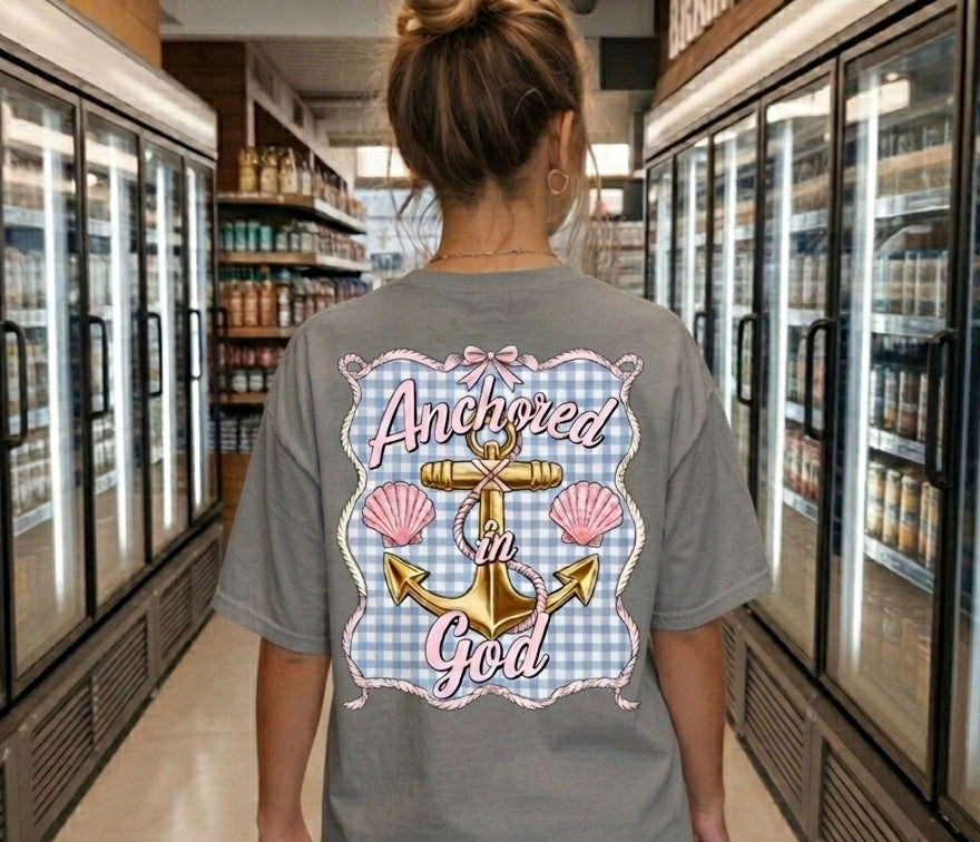 Anchored in God T-Shirt