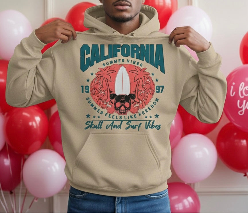 California Summer Men’s Hoodie