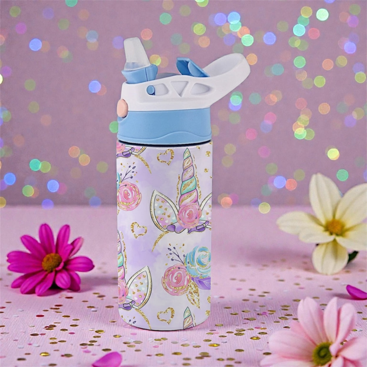 Unicorn Horn Kids Tumbler – Magical Children’s Drinkware