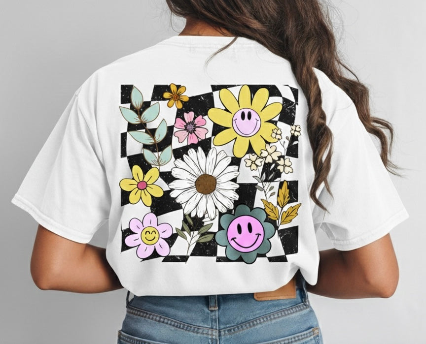 Retro Checkered T-Shirt
