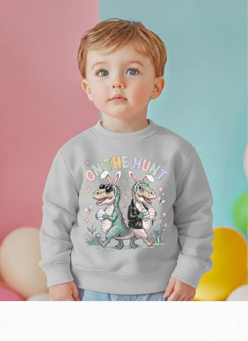 On the Hunt Toddler Crewneck