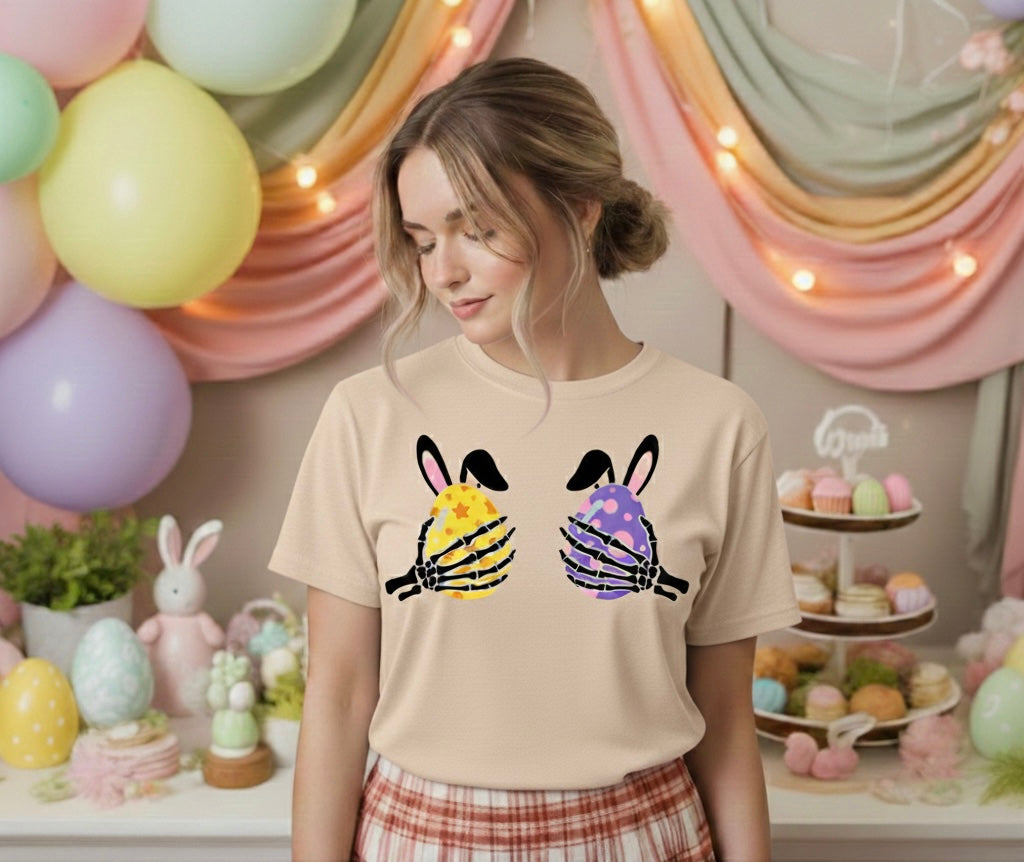 Skeleton Easter Eggs T-Shirt