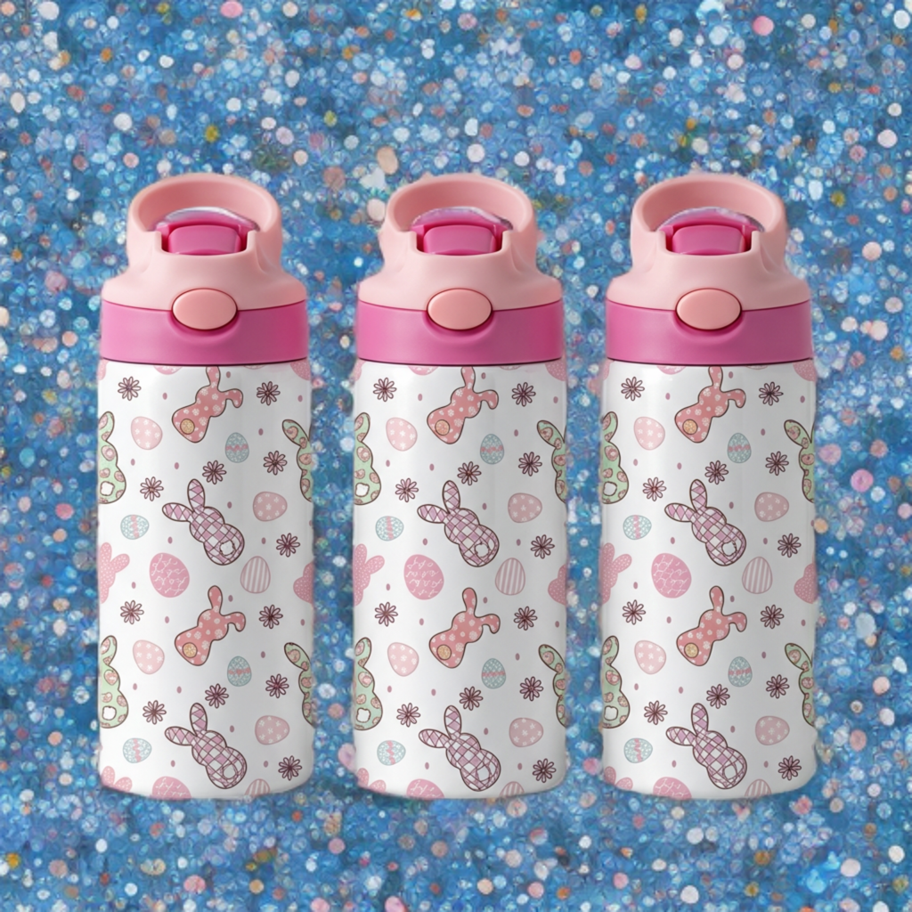 Retro Easter Bunny Sippy Cup