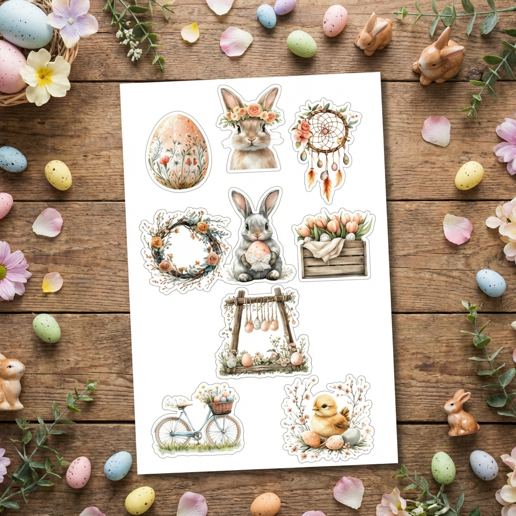 Easter Sticker Sheet