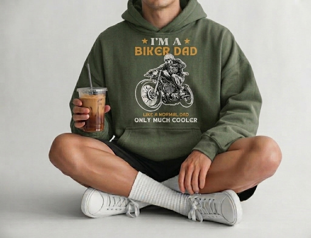 I’m a Biker Dad Hoodie