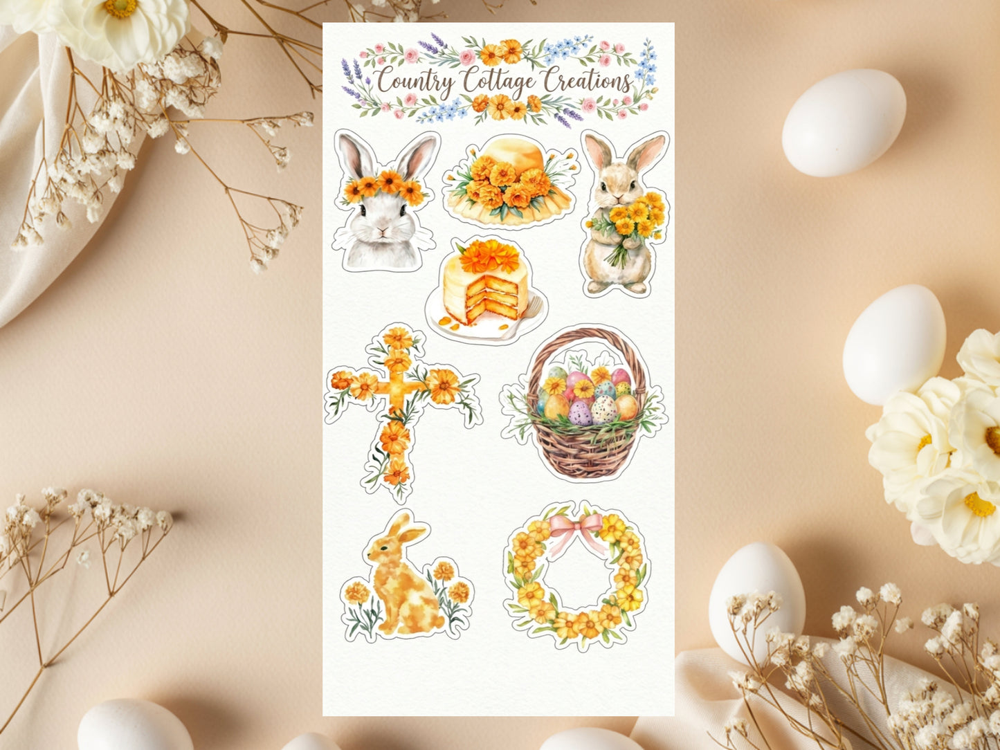 Easter Sticker Sheet