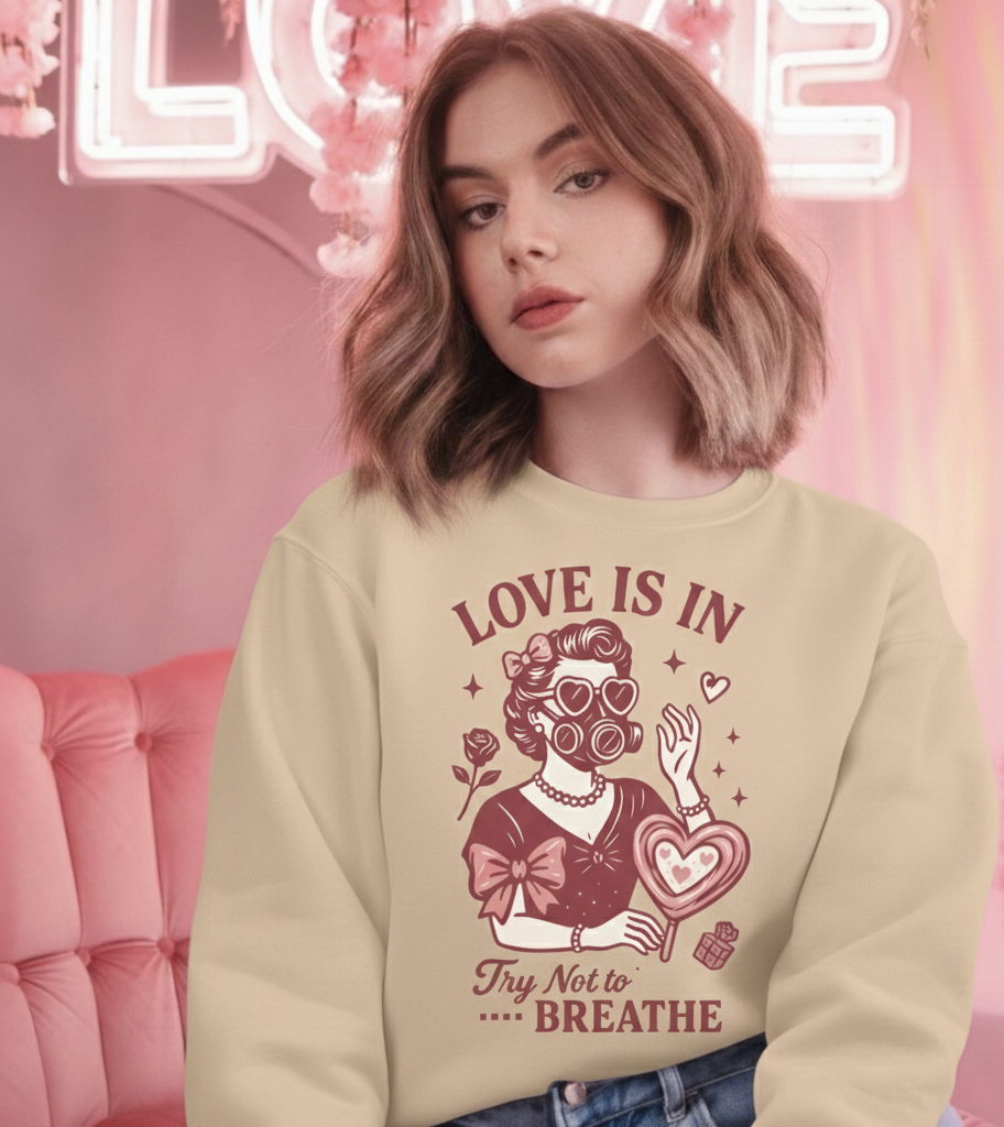 Love Is In The Air Crewneck
