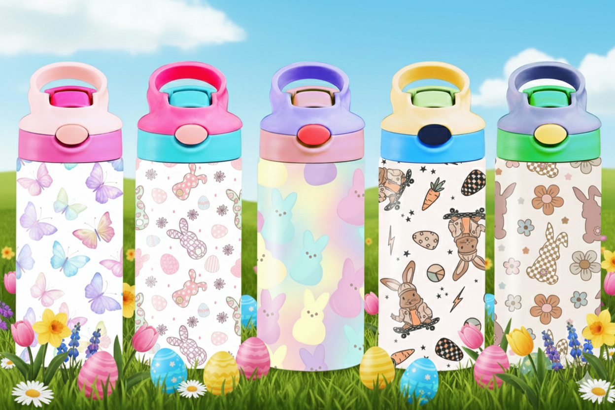 Kids Easter Tumbler and Cups