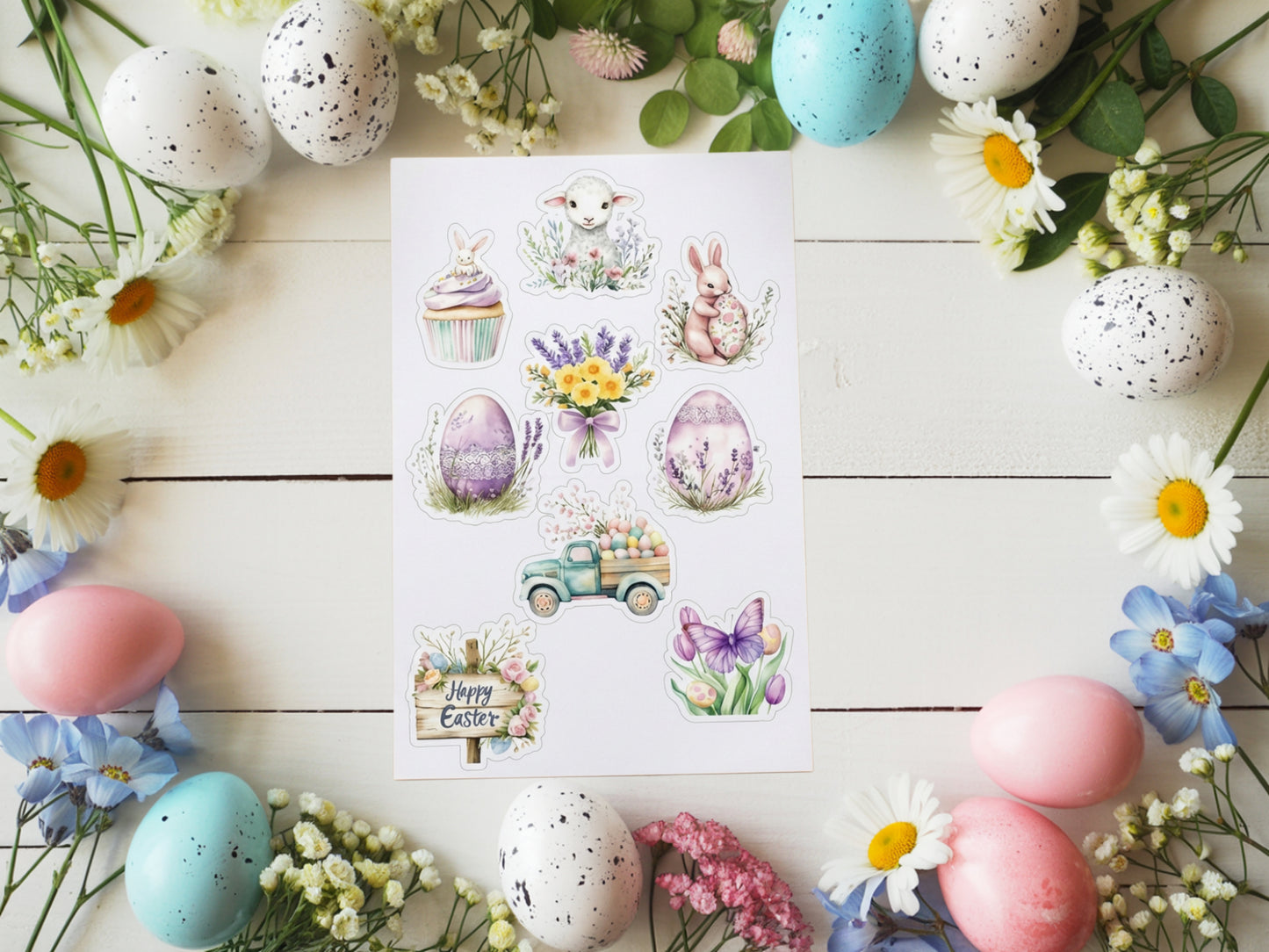 Easter Sticker Sheet