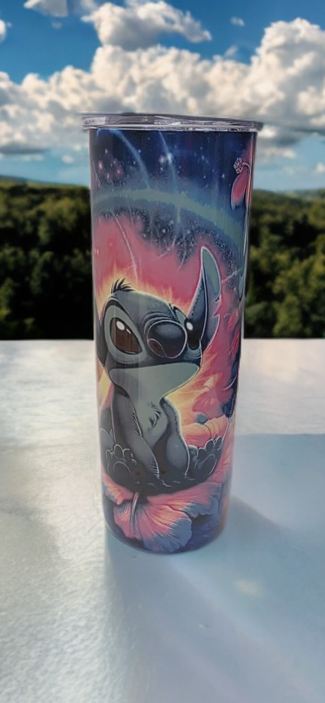Stitch 20oz Tumbler – Cute Character Stainless Steel Drinkware