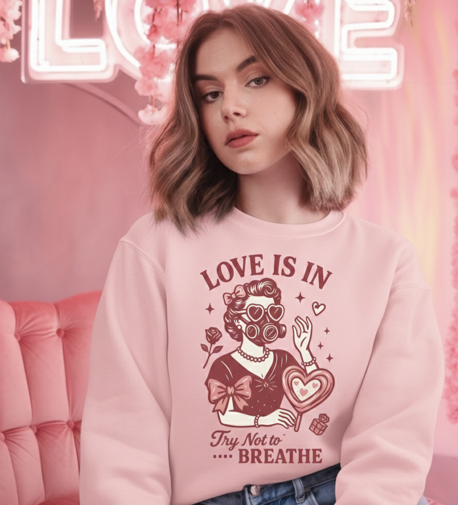 Love Is In The Air Crewneck
