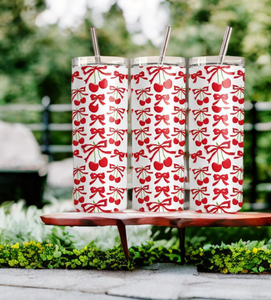 Cherry Coquette Valentine’s 20oz Tumbler