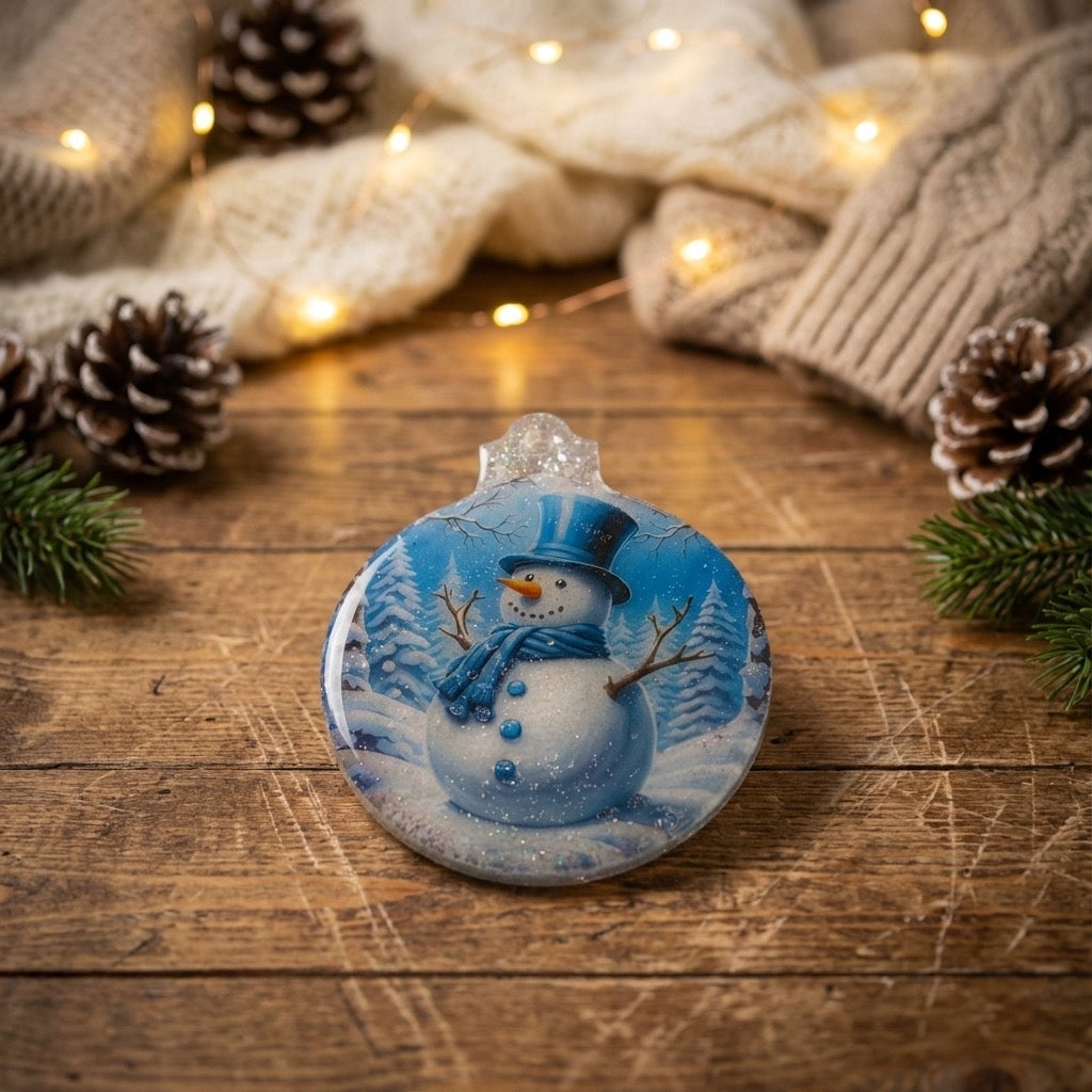Snowman Christmas Ornaments – Holiday Tree Décor