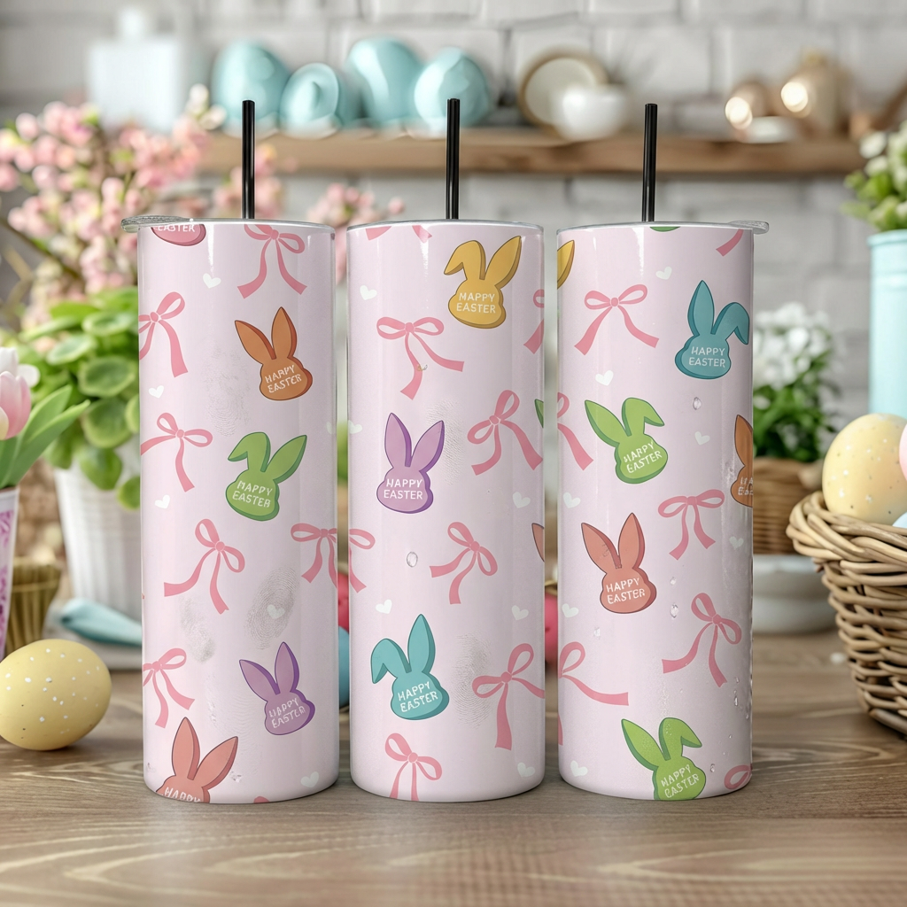 Happy Easter Bunny 20oz Tumbler