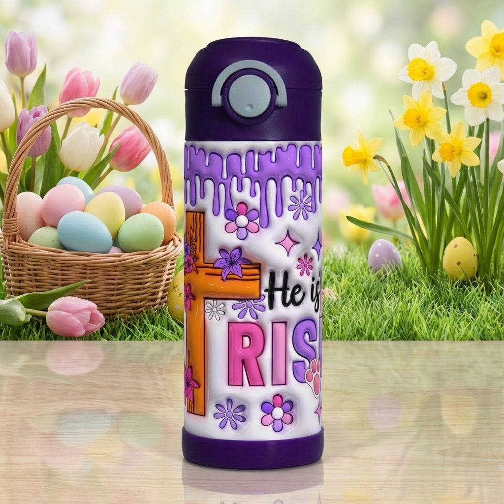 He Is Risen Small Kids Easter Basket