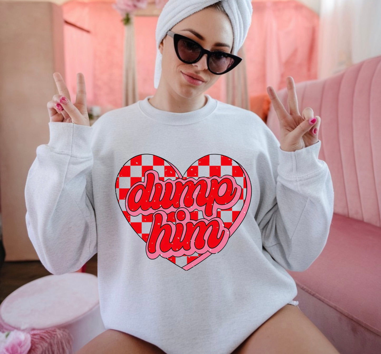 Dump Him Valentine’s Crewneck