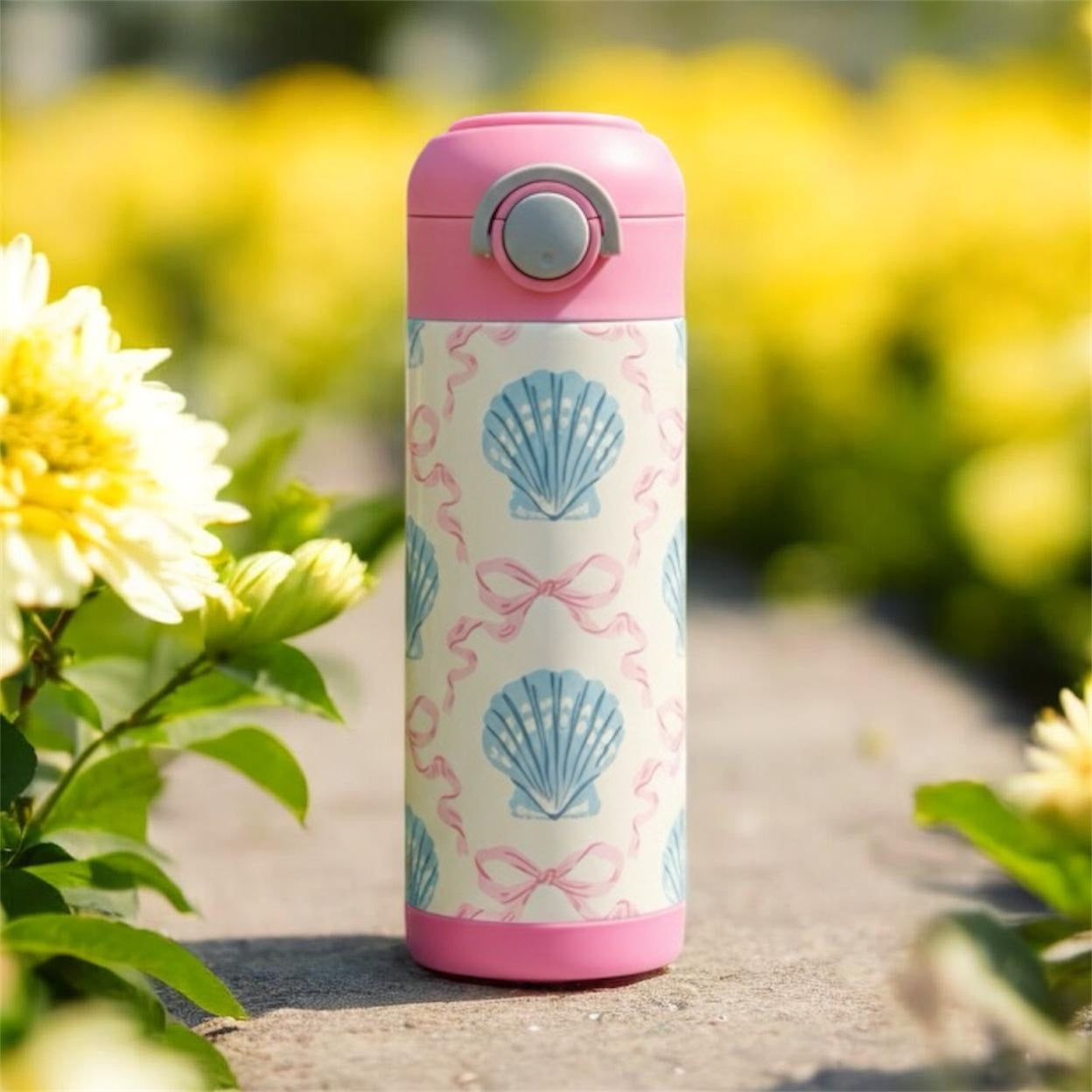 Coquette Seashell Kids Tumbler