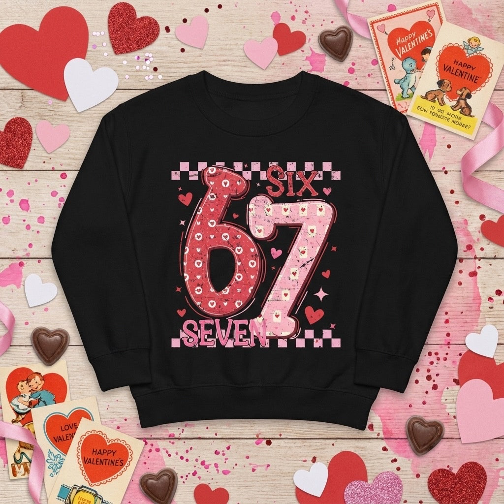 67 Valentine Kids Crewneck