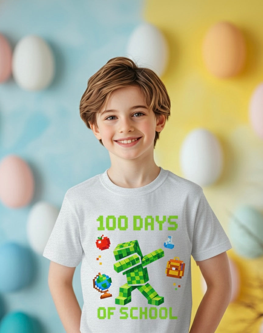 100 Days of School Boys T-Shirt