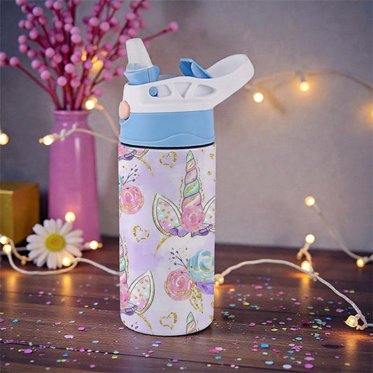 Unicorn Horn Kids Tumbler – Magical Children’s Drinkware