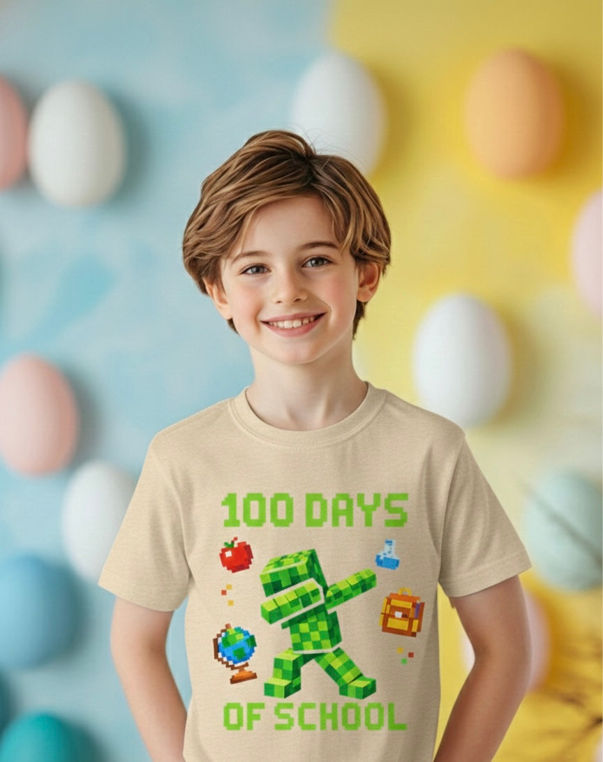 100 Days of School Boys T-Shirt