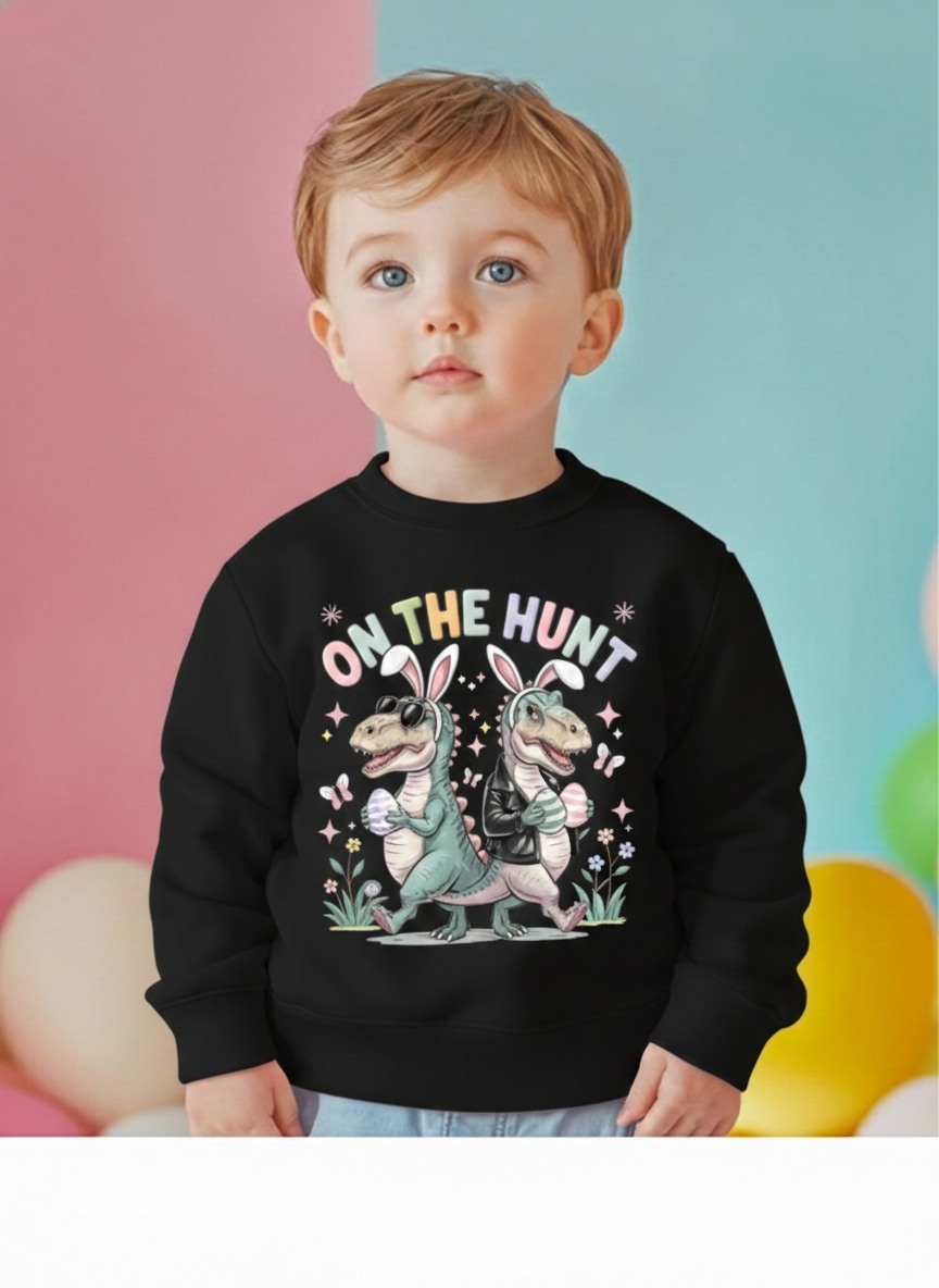 On the Hunt Toddler Crewneck