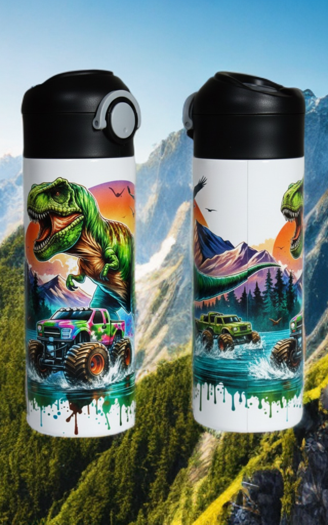 Dinosaur Kids Tumbler – Fun & Colorful Dino Drink Cup
