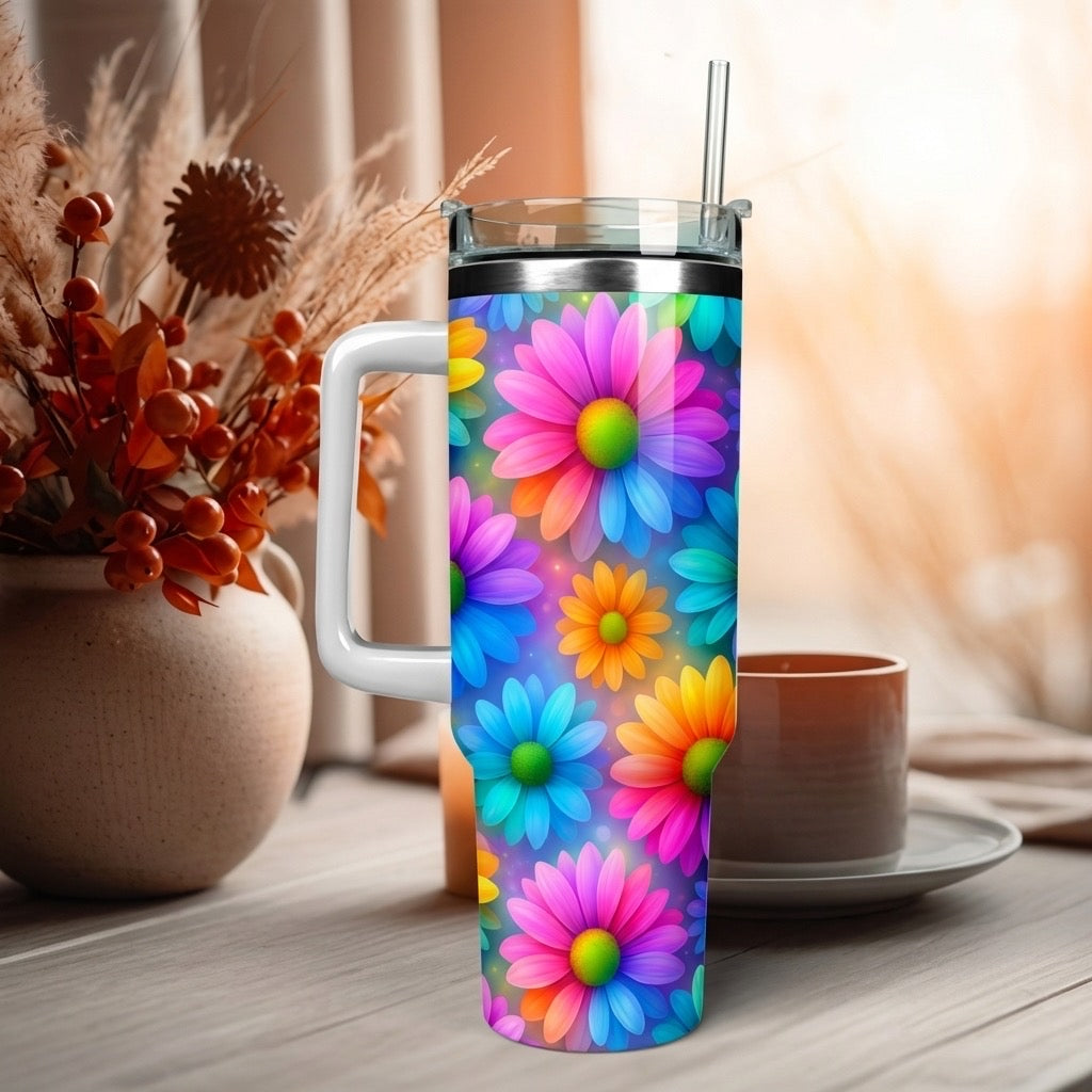 Colorful Sunflowers 30oz Tumbler
