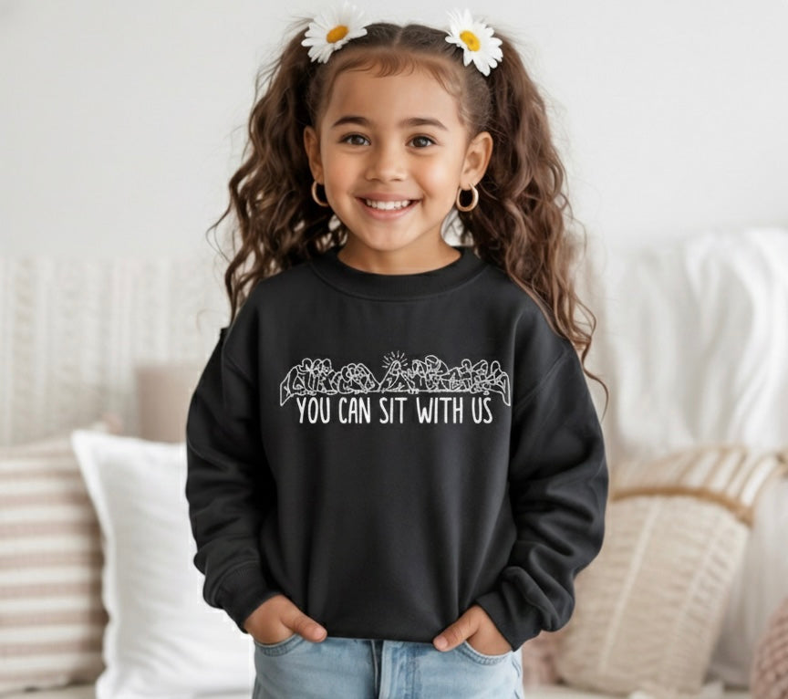 You Can Sit With Us – Faith Based Crewneck