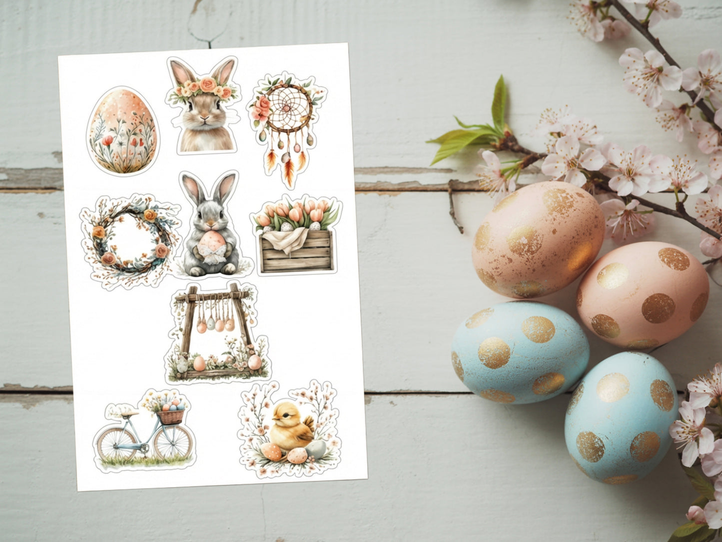 Easter Sticker Sheet