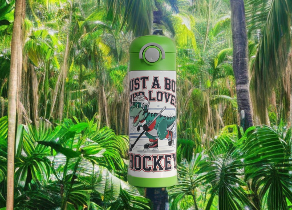 Just a Boy Who Loves Hockey Kids Tumbler – Sports-Themed Drinkware