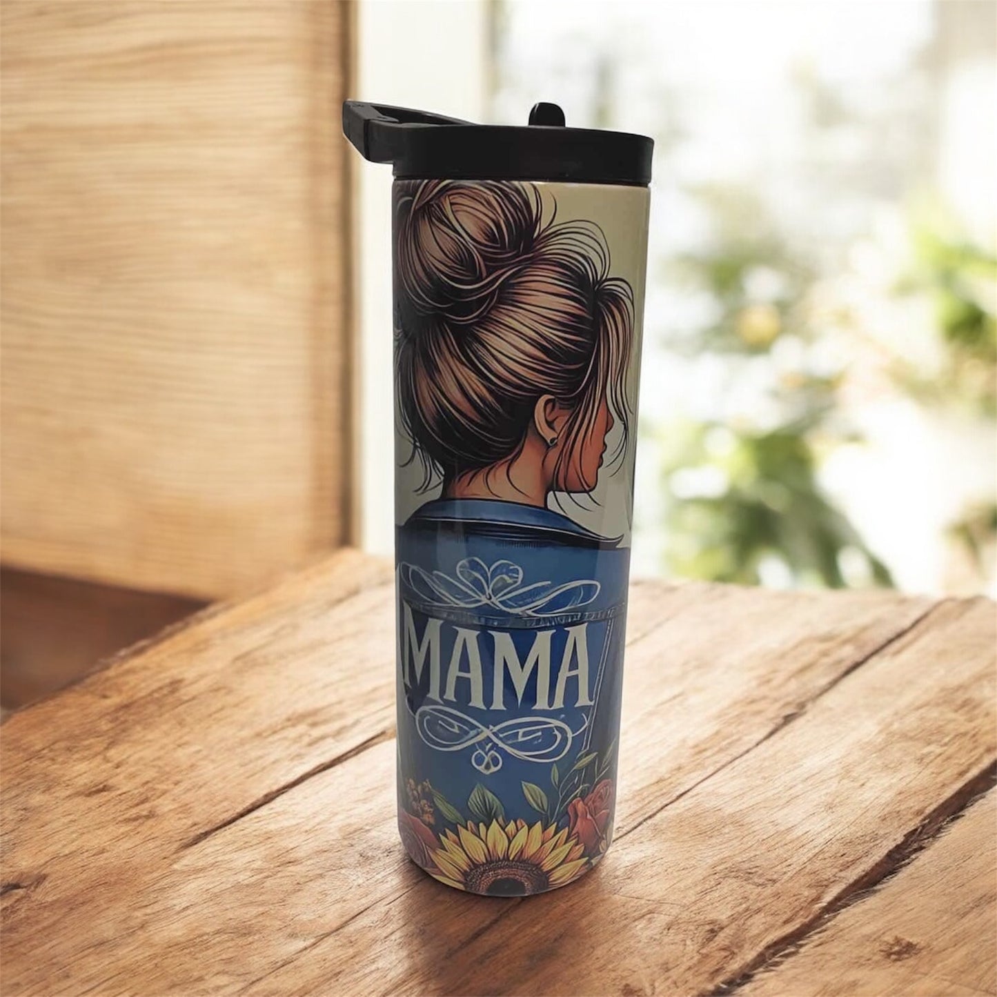 Sunflower Mama Tumbler