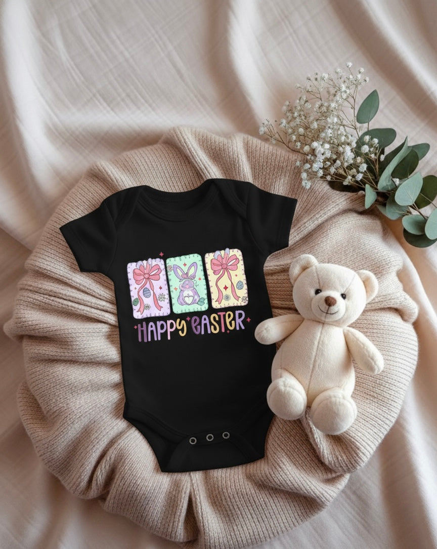 Coquette Easter Baby Onesie