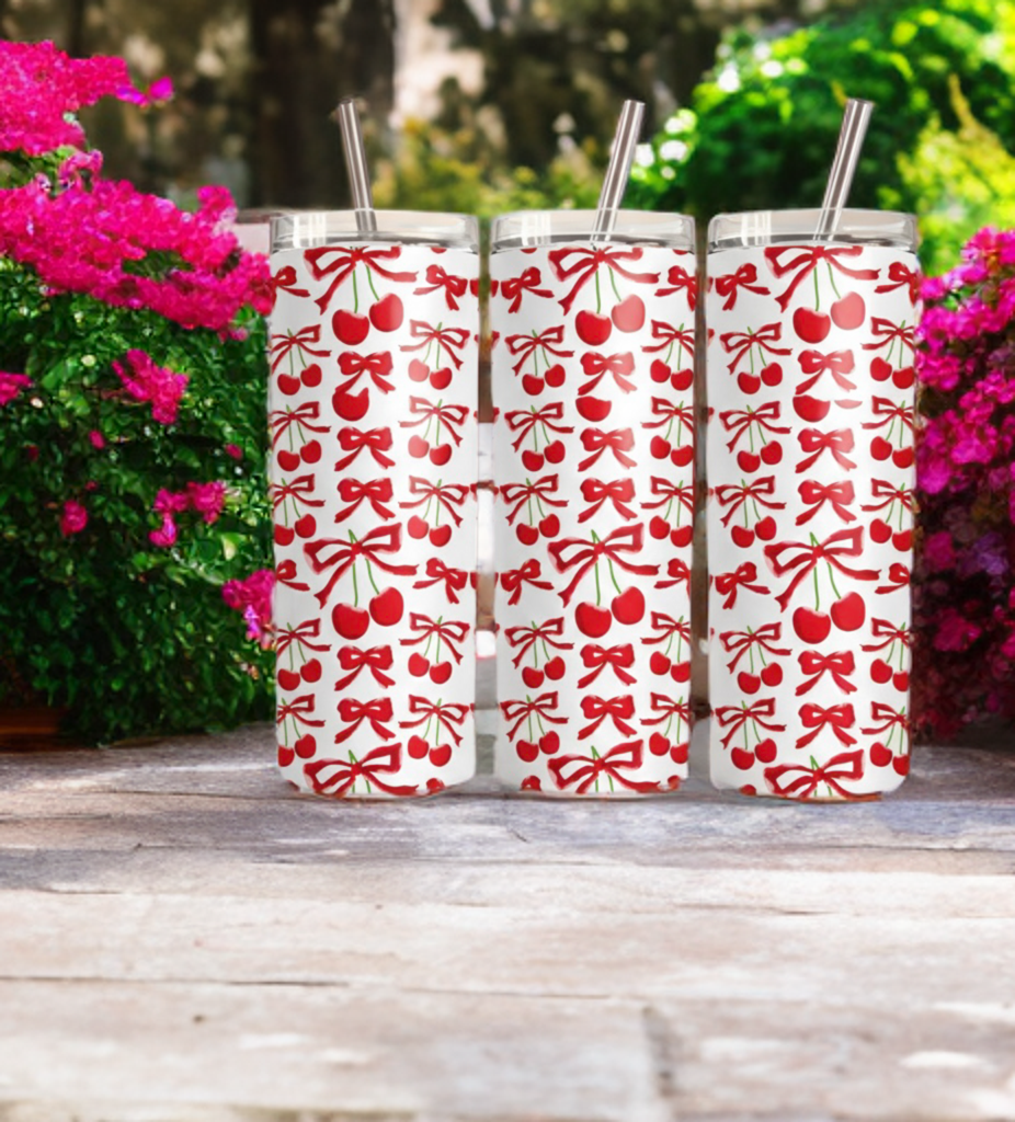 Cherry Coquette Valentine’s 20oz Tumbler