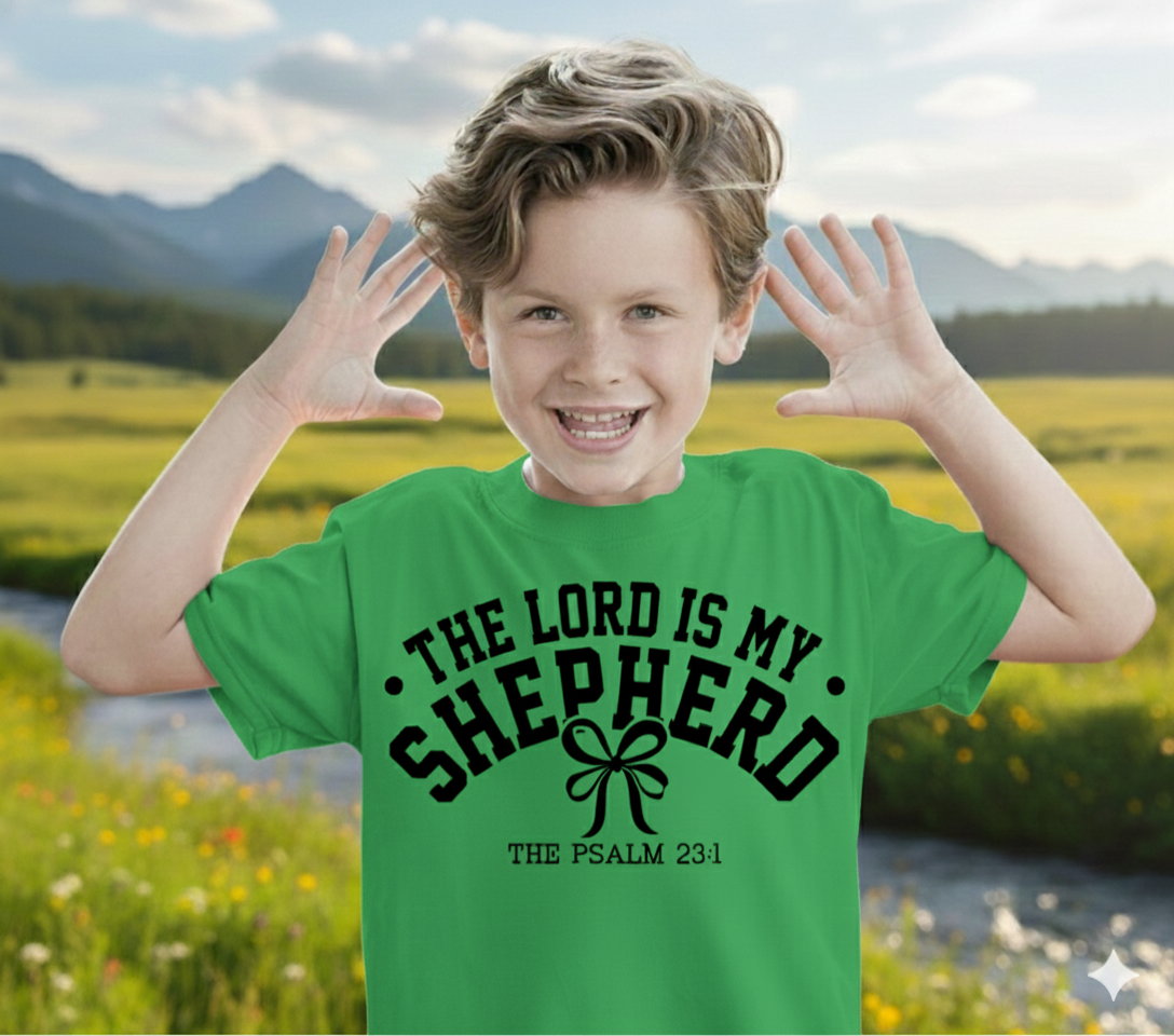 The Lord Is My Shepherd Boys T-Shirt