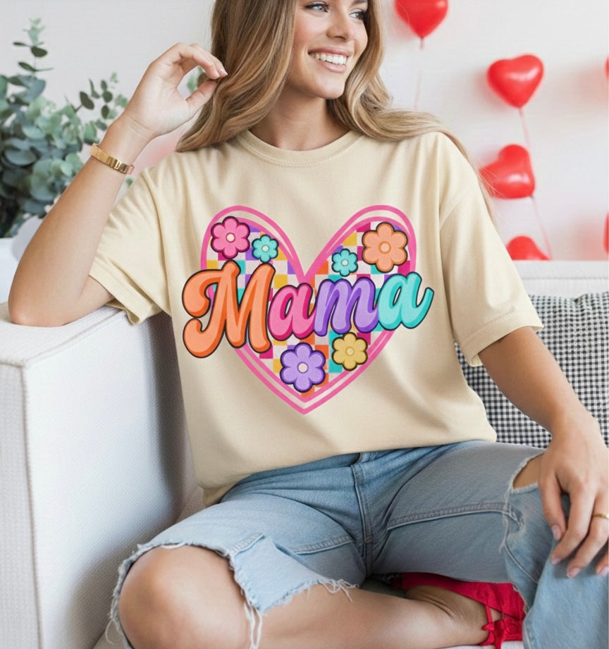 Daisies Mama T-Shirt