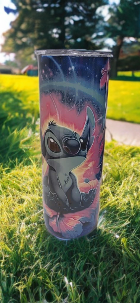 Stitch 20oz Tumbler – Cute Character Stainless Steel Drinkware