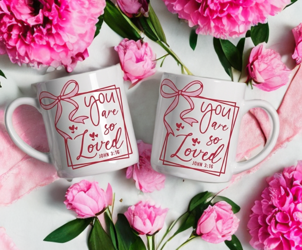 You Are So Loved – 2 Pack 15oz Coffee Mugs