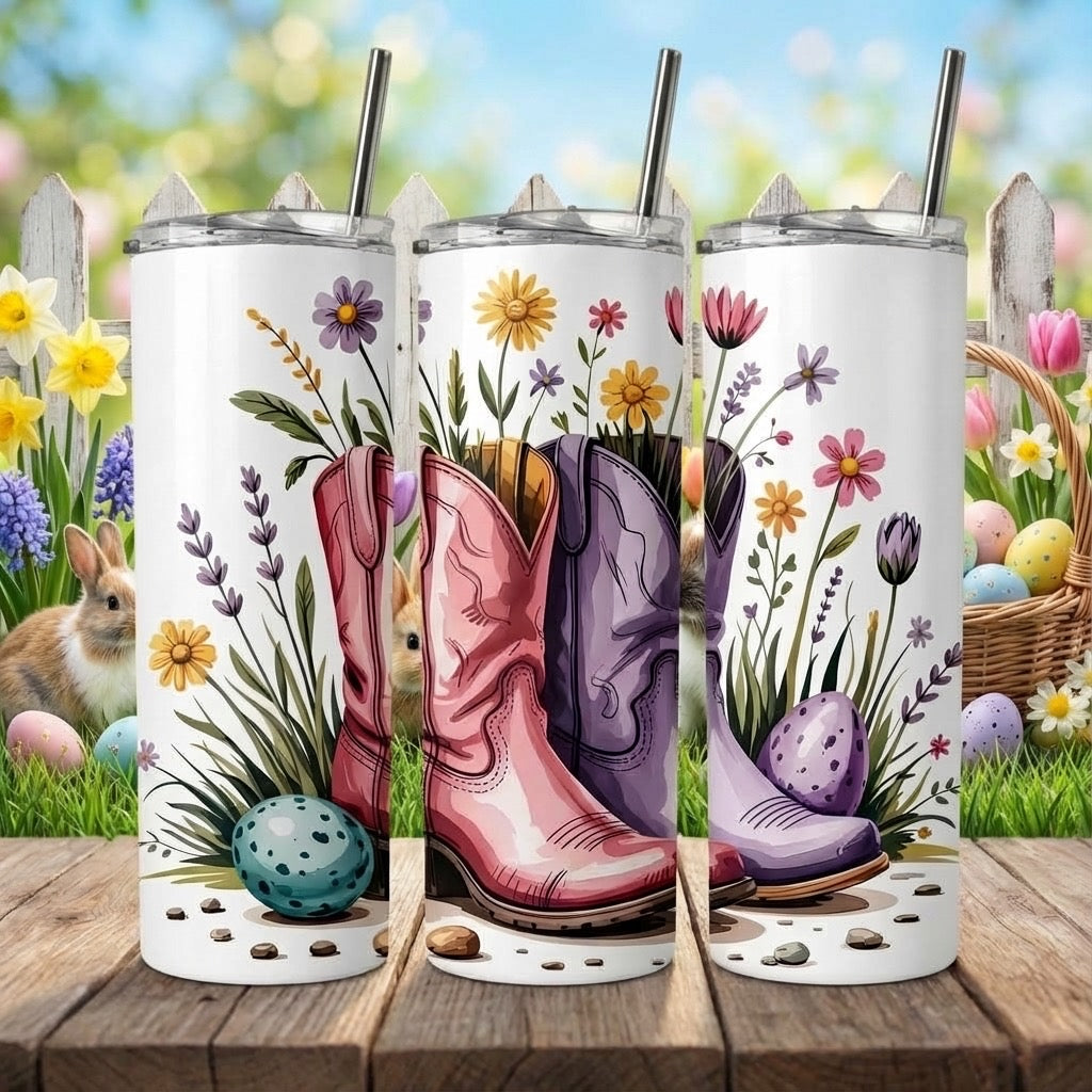 Western Easter 20oz Tumbler – Country Spring Drinkware