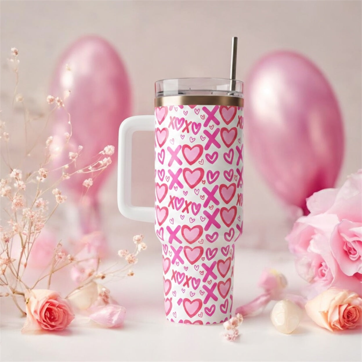 XOXO 30oz Valentine’s Tumbler