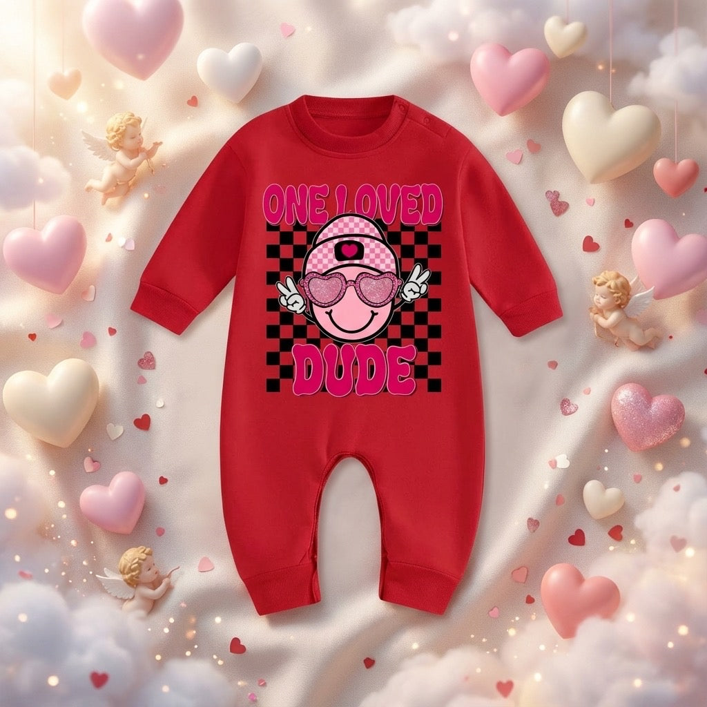 One Loved Dude Baby Jumper Onesie – Cute Baby Outfit