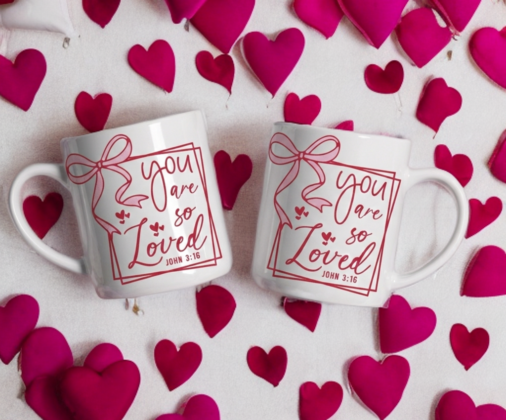 You Are So Loved – 2 Pack 15oz Coffee Mugs
