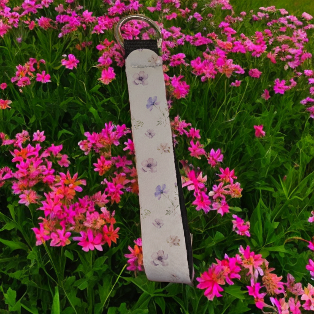 Floral Keychain Lanyard