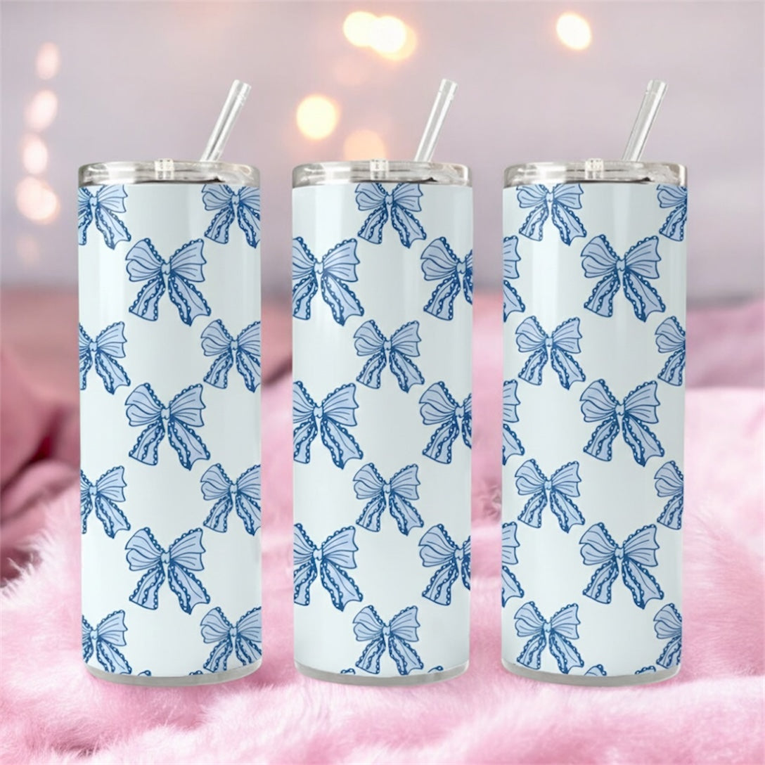 Blue Ribbon Valentine’s 20oz Tumbler