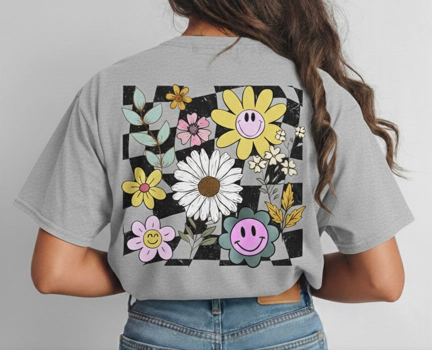 Retro Checkered T-Shirt