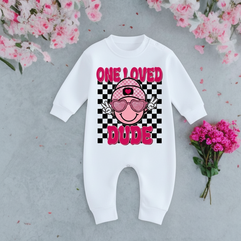 One Loved Dude Baby Jumper Onesie – Cute Baby Outfit