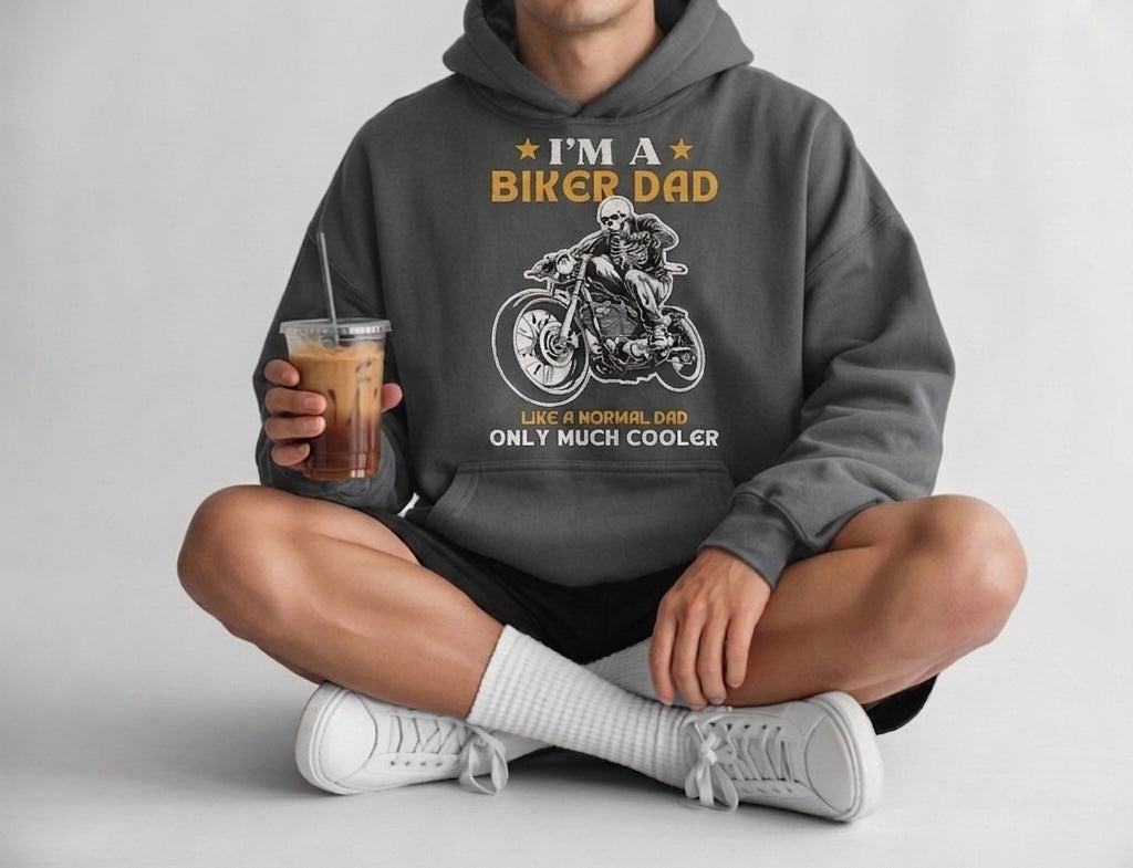 I’m a Biker Dad Hoodie